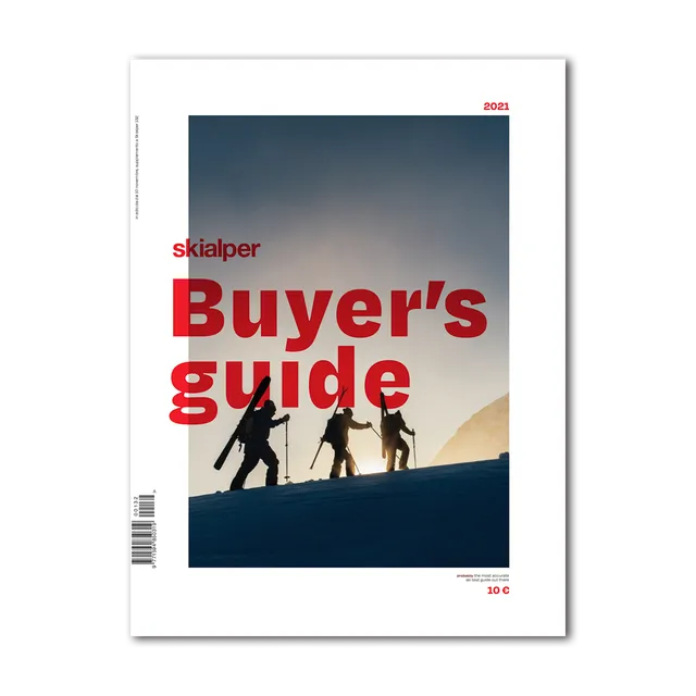 Skialper Buyer's Guide 2021 rivista numero singolo sci scialpinismo