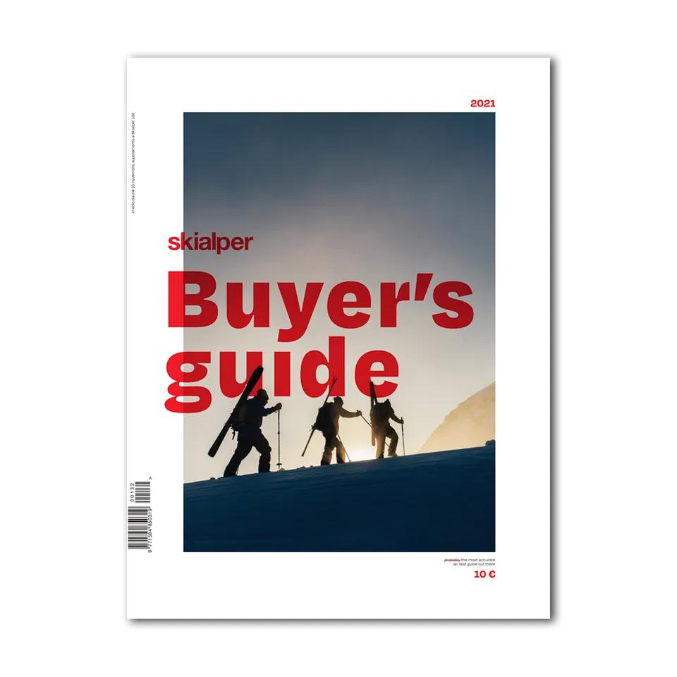 Skialper Buyer's Guide 2021 rivista numero singolo sci scialpinismo
