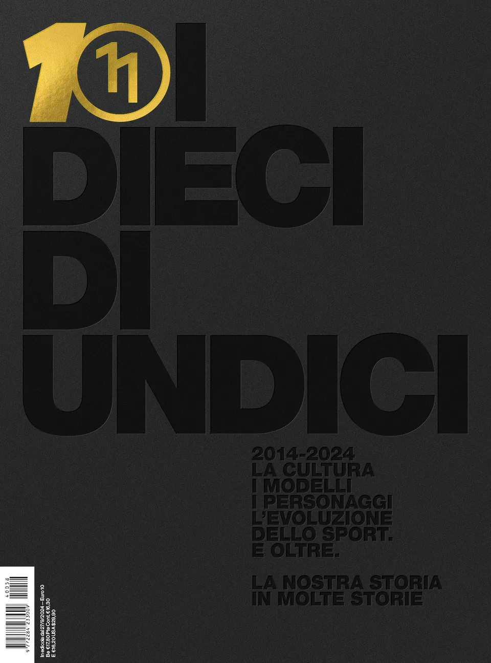 Undici n°58 Speciale Dieci rivista calcio