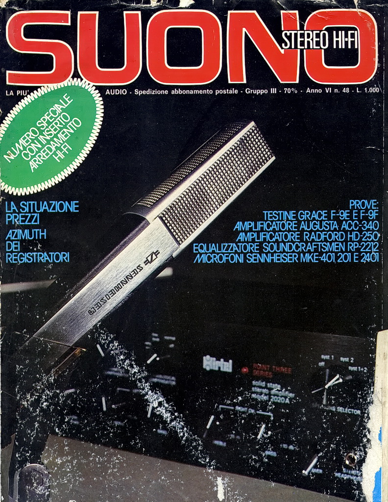 Suono n° 48 rivista numero singolo arretrato hi-fi