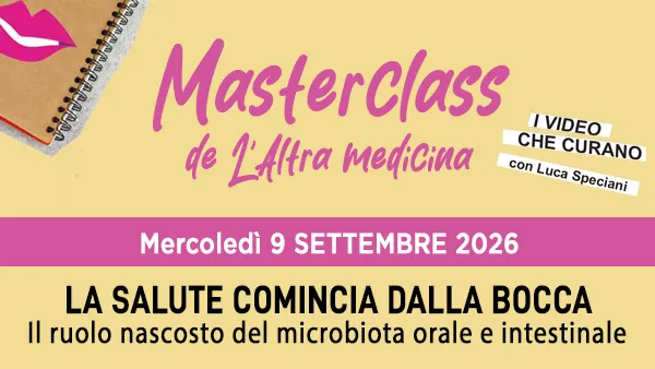 L'Altra Medicina Masterclass Salute Bocca corso online 9 settembre