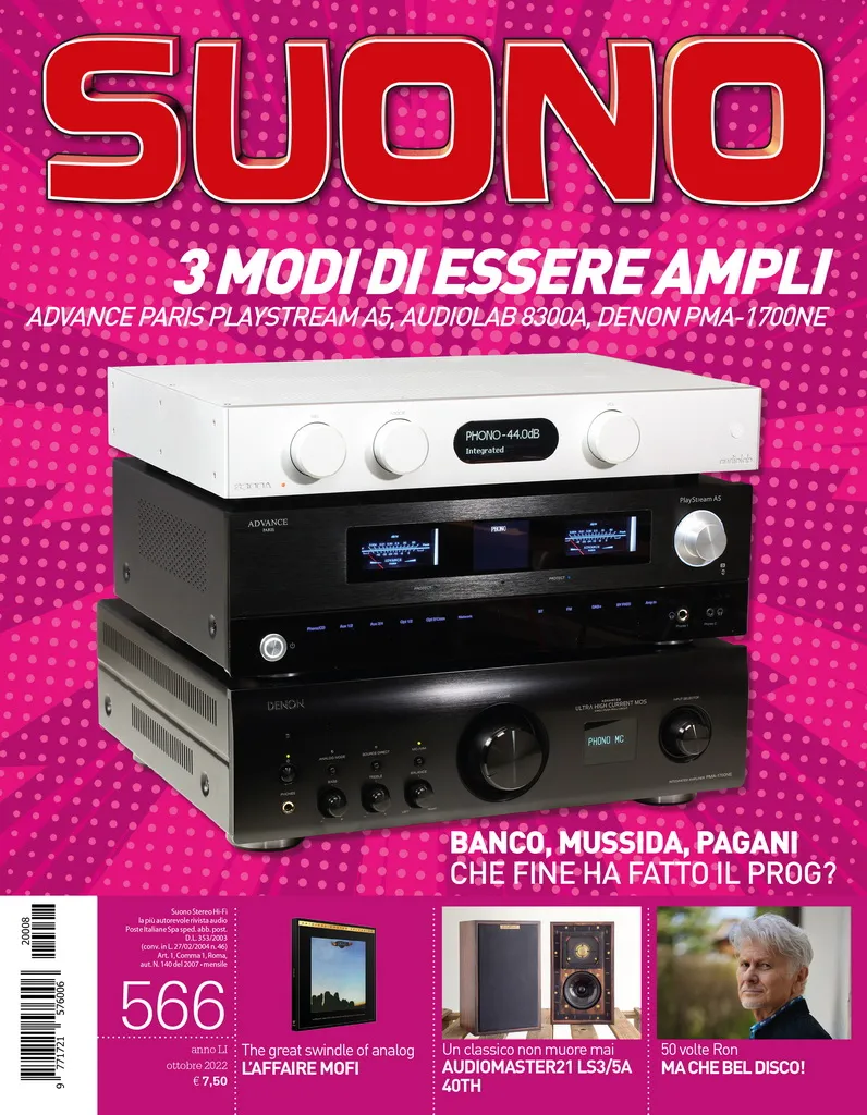 Suono n° 566 rivista numero singolo hi-fi