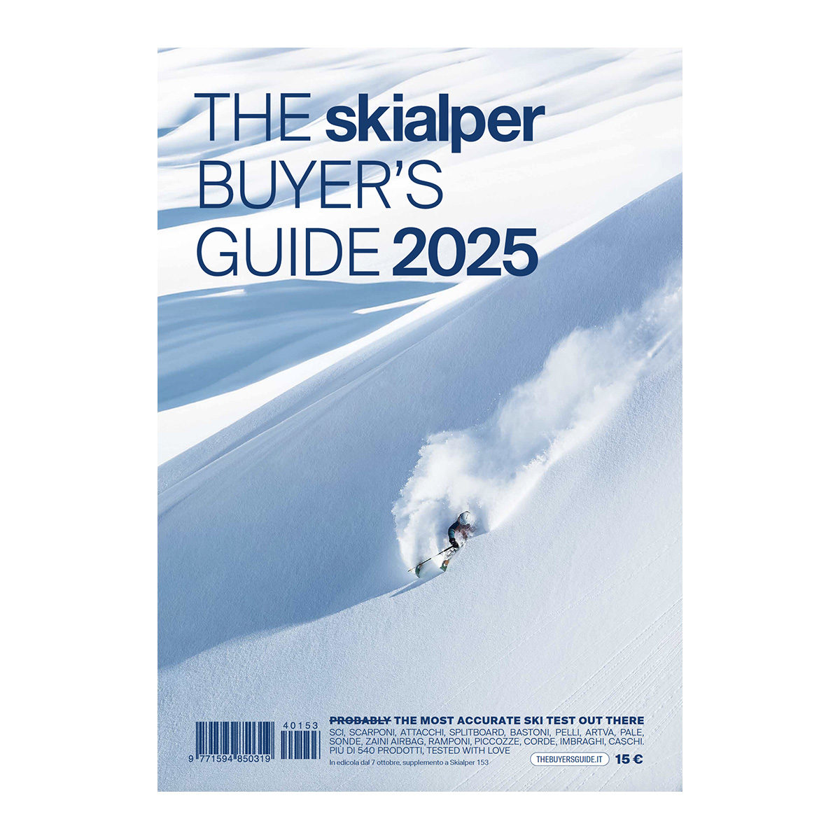 Skialper Buyer’s Guide 2025 guida test sci 640 pagine