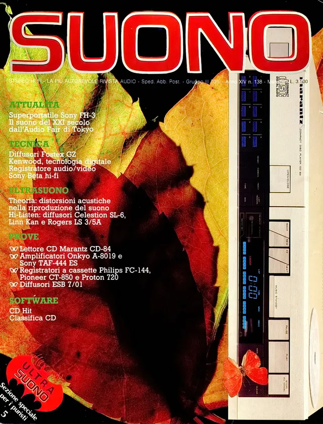 Suono n° 138 rivista numero singolo hi-fi