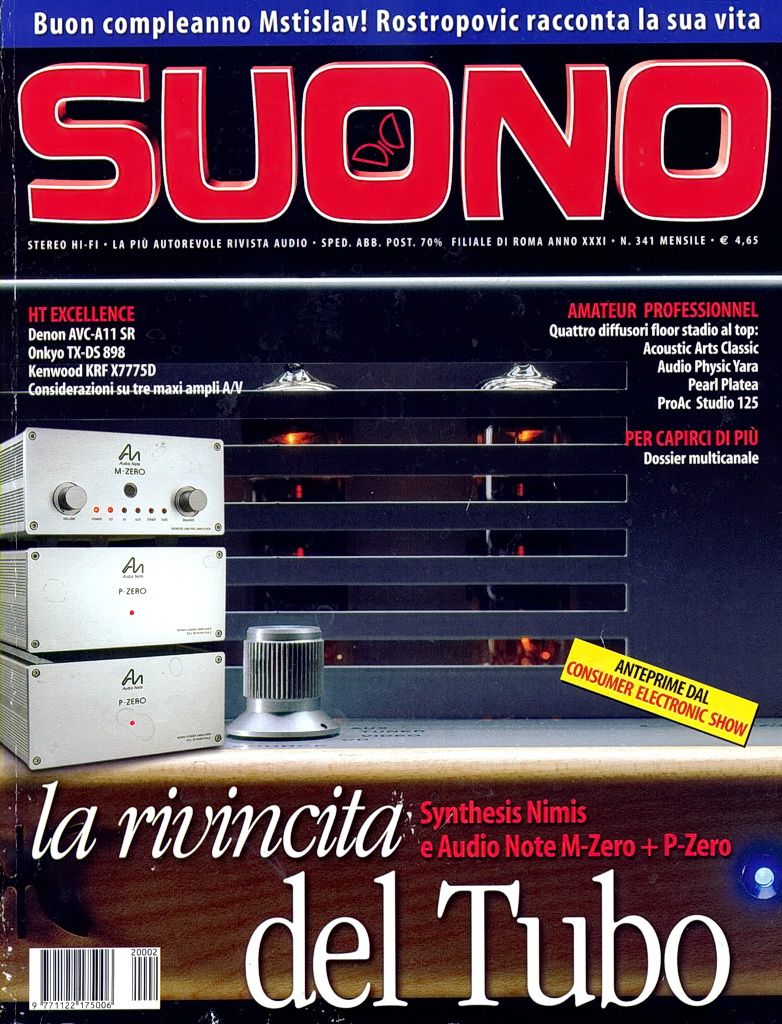 Suono n° 341 rivista numero singolo surround