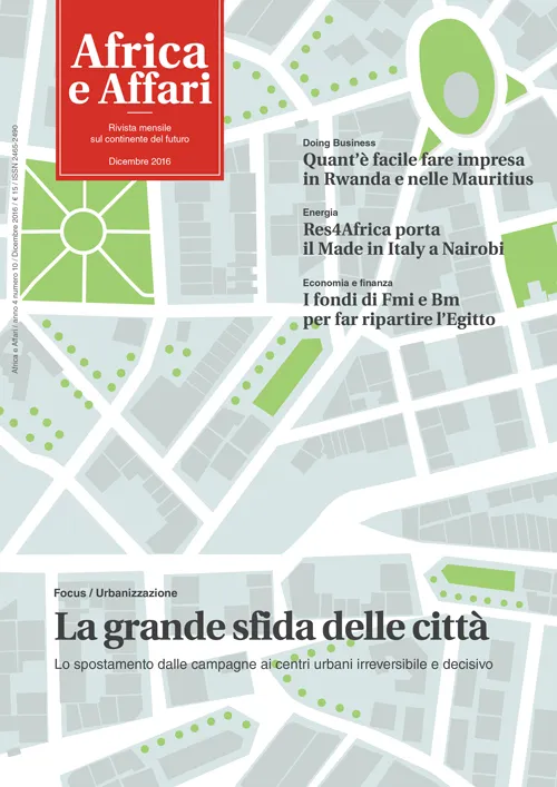 Africa Affari dicembre 2016 La grande sfida città rivista digitale singola