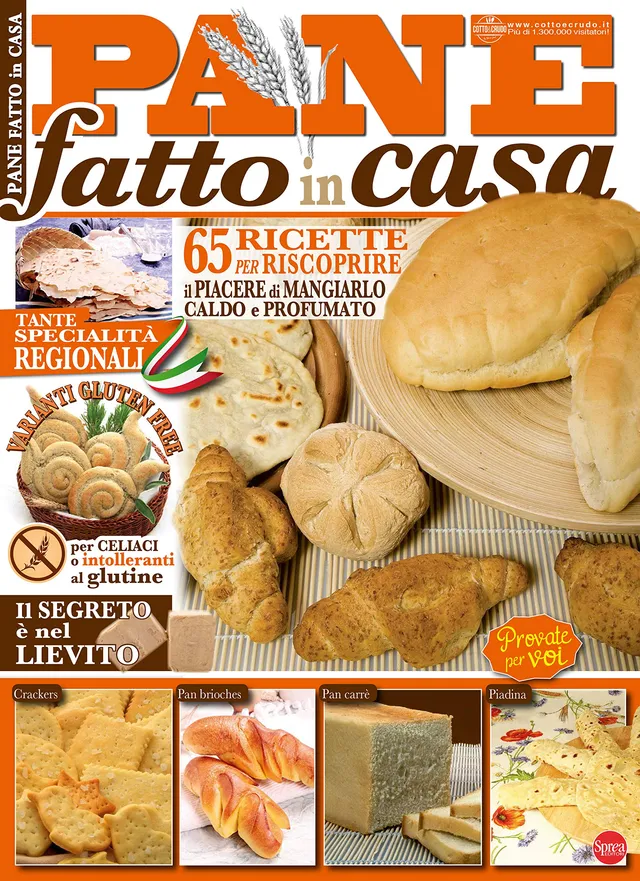 Sprea Speciali Pane fatto in casa rivista cucina numero singolo