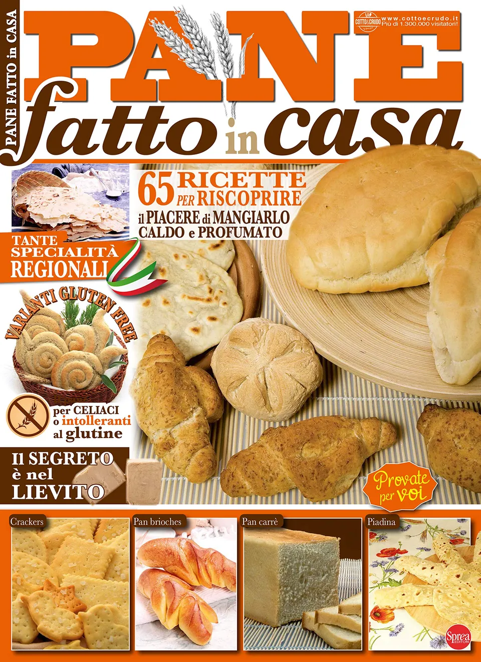 Sprea Speciali Pane fatto in casa rivista cucina numero singolo