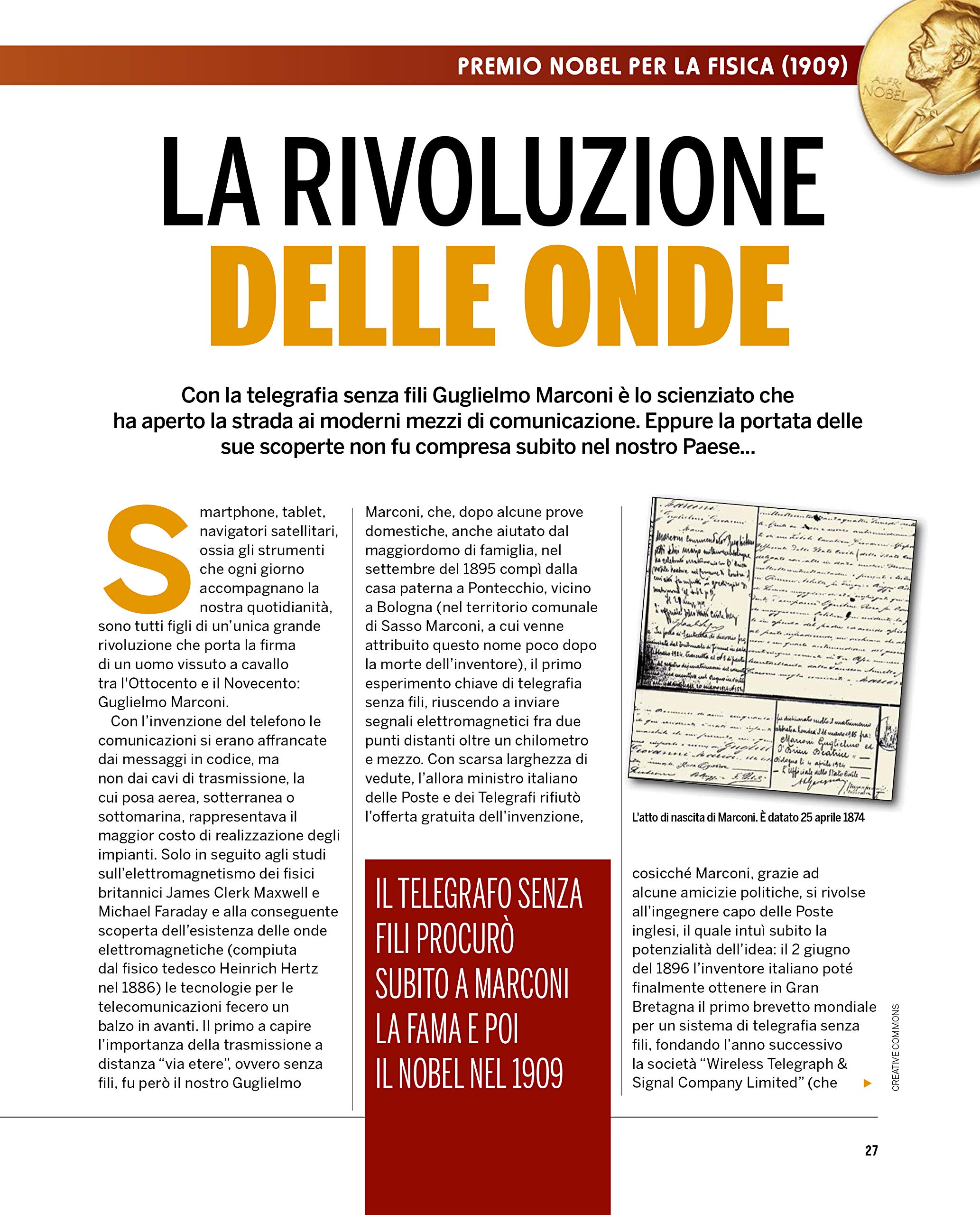 Sprea I Premi Nobel italiani per la scienza speciale