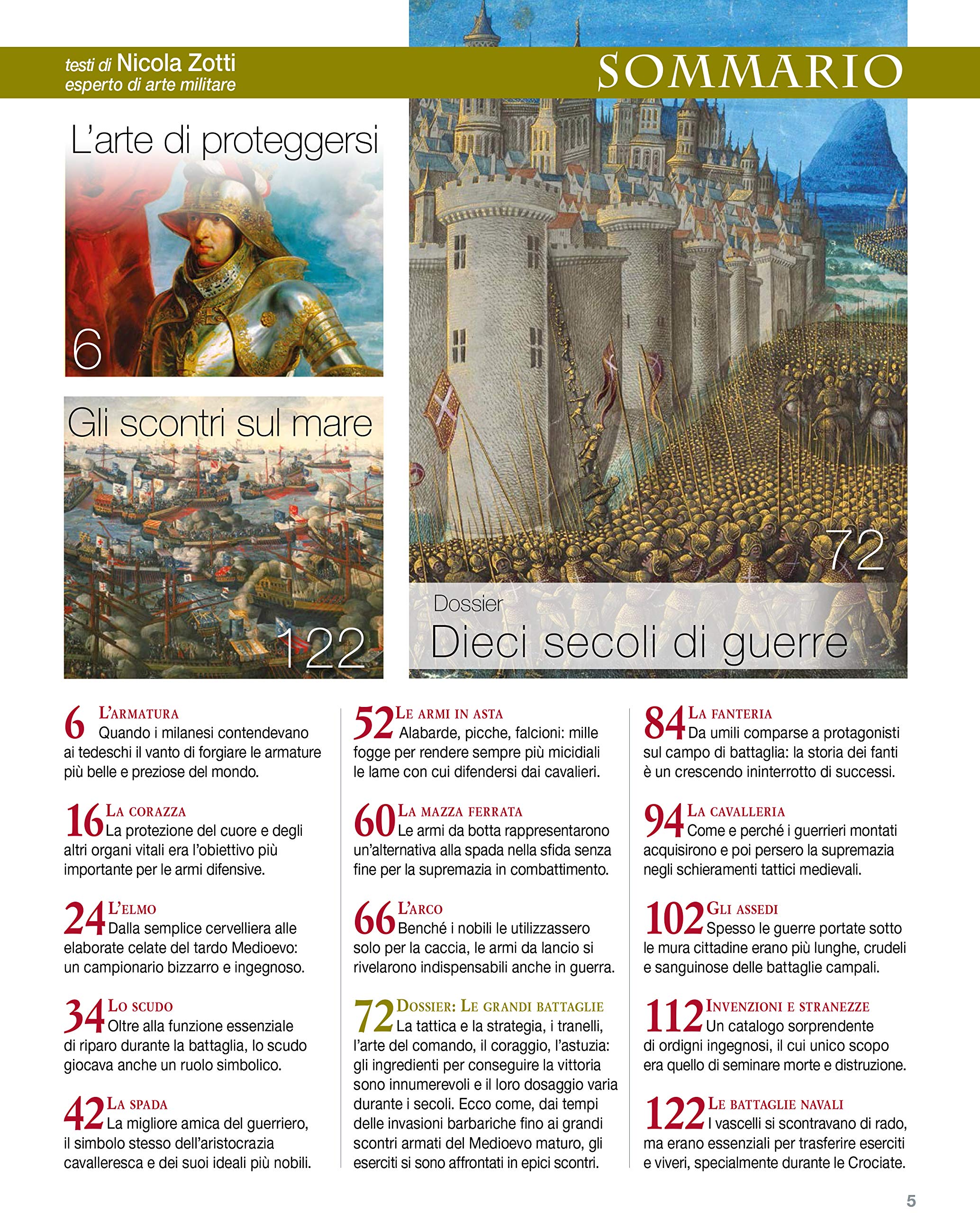 Sprea L'arte della Guerra nel Medioevo rivista numero singolo