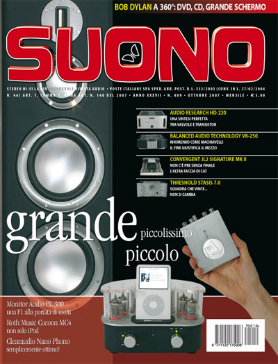 Suono n° 409 rivista numero singolo finali potenza