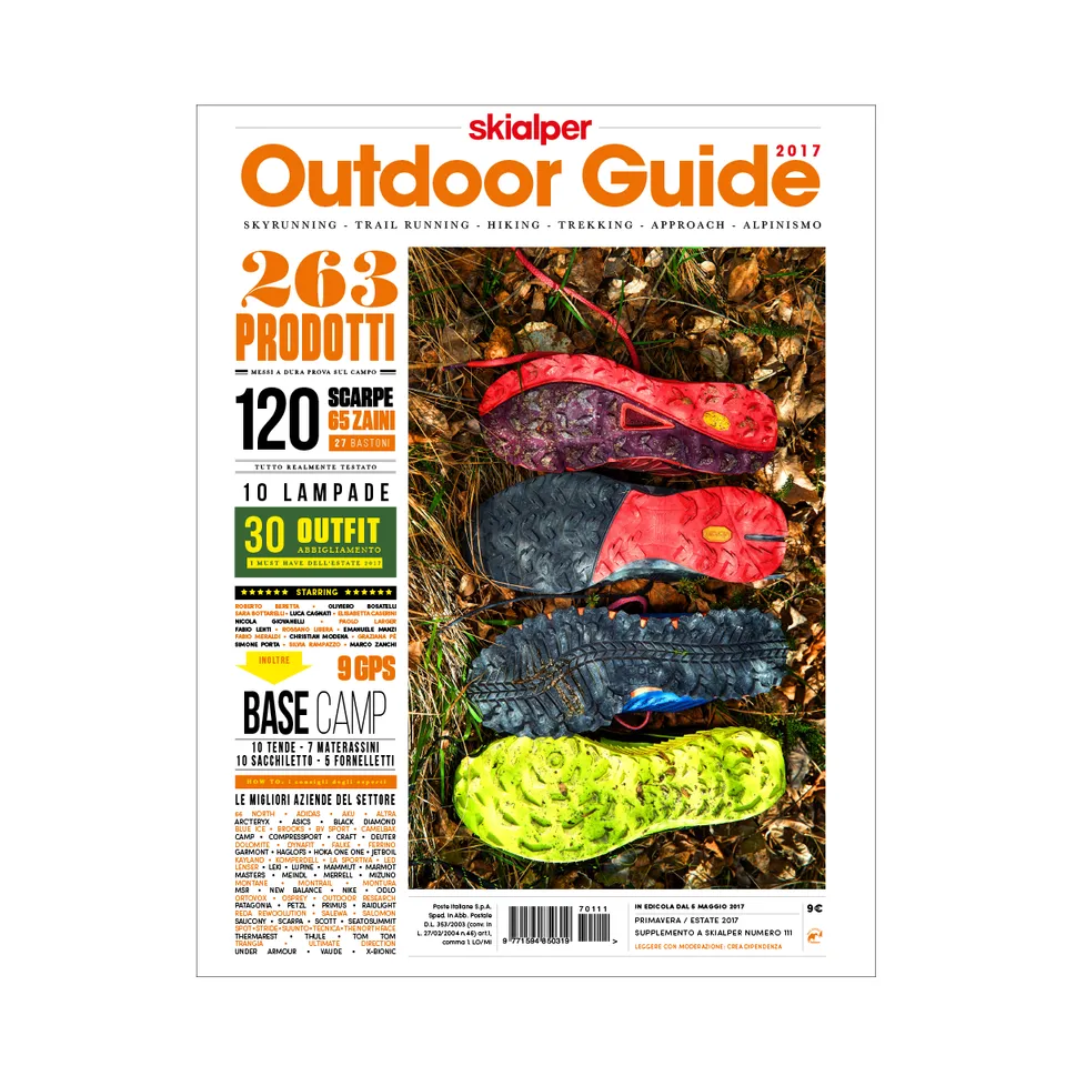 Skialper Outdoor Guide 2017 rivista numero singolo 273 test