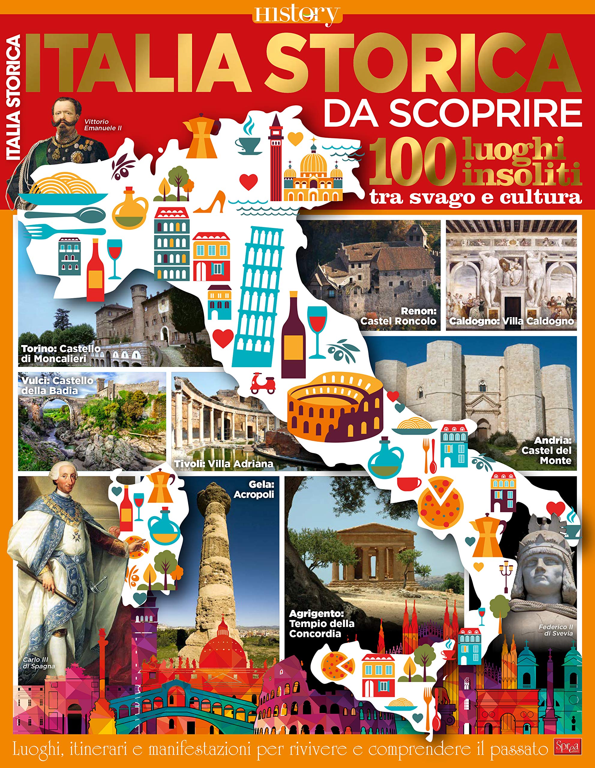 Sprea Italia storica da scoprire rivista numero singolo