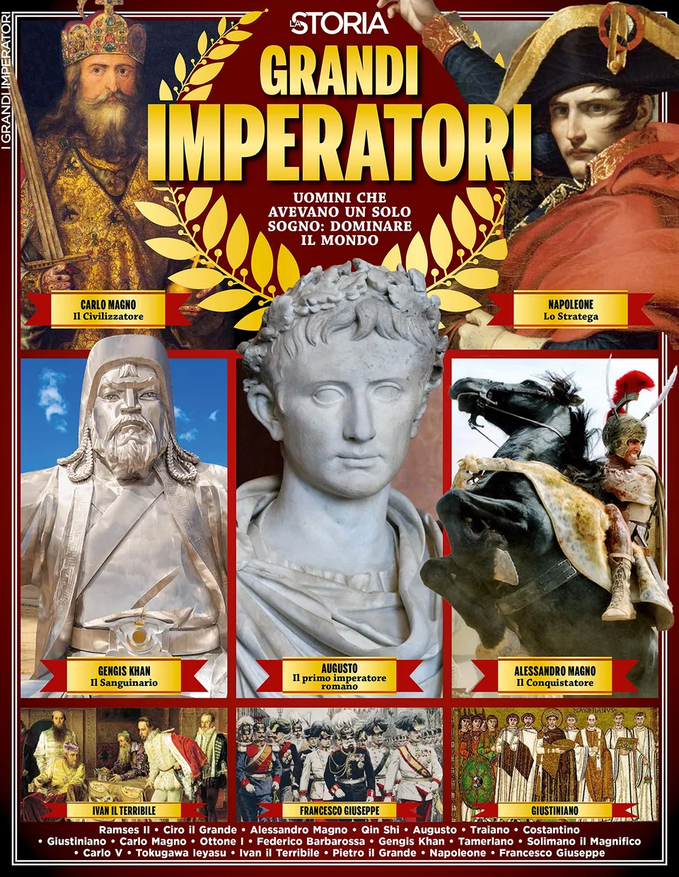 Sprea Speciali d'approfondimento I Grandi Imperatori rivista storia