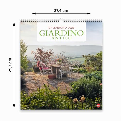 Sprea Giardino Antico Magnum 2026 calendario da parete